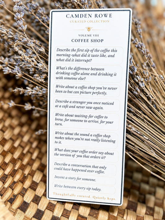 Prompt Library Curated Collection — Volume VIII: Coffee Shop