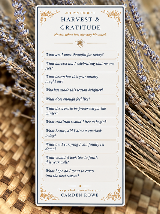 Prompt Library Seasonal Collection  — Harvest & Gratitude Edition I